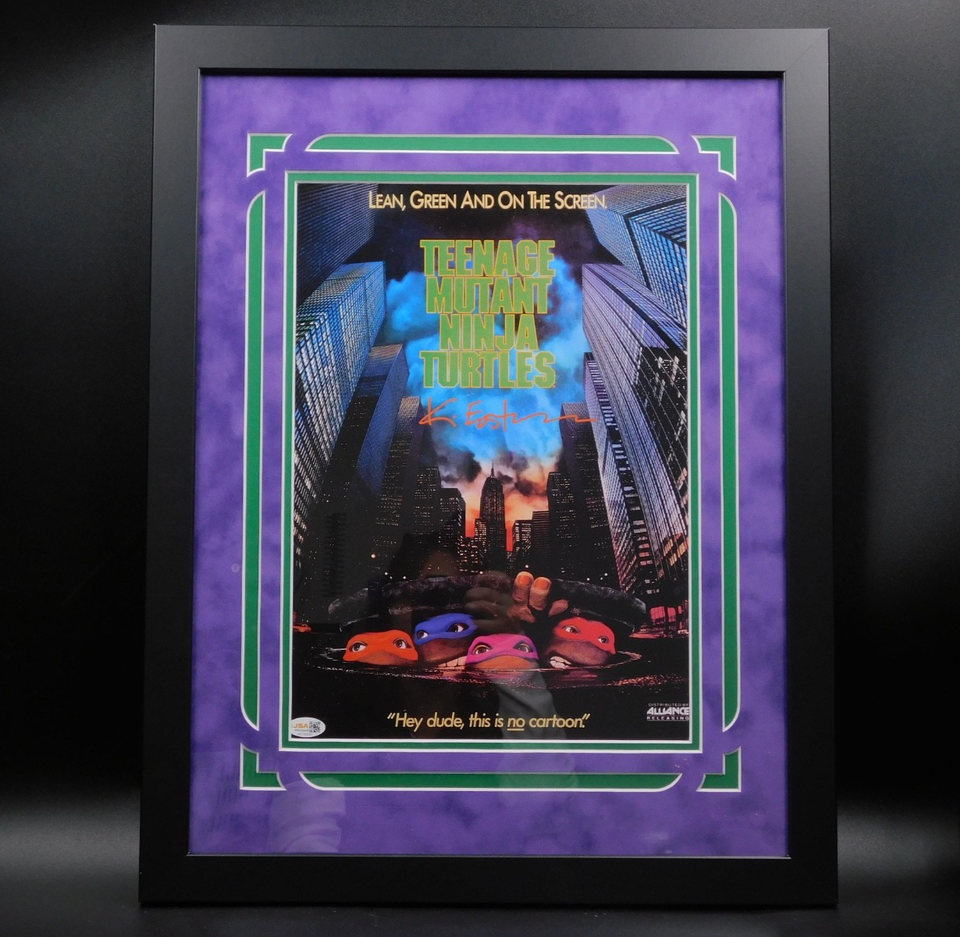Kevin Eastman Signed Framed 11x17 Photo JSA Teenage Mutant Ninja Turtles