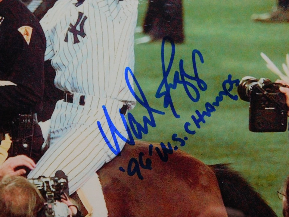 Wade Boggs Signed Autographed Framed Inscribed 8x10 Photo Steiner COA Yankees