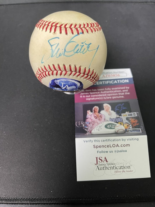 Steve Garvey Signed Autographed Hand Painted ONL Charles Feeney Baseball JSA
