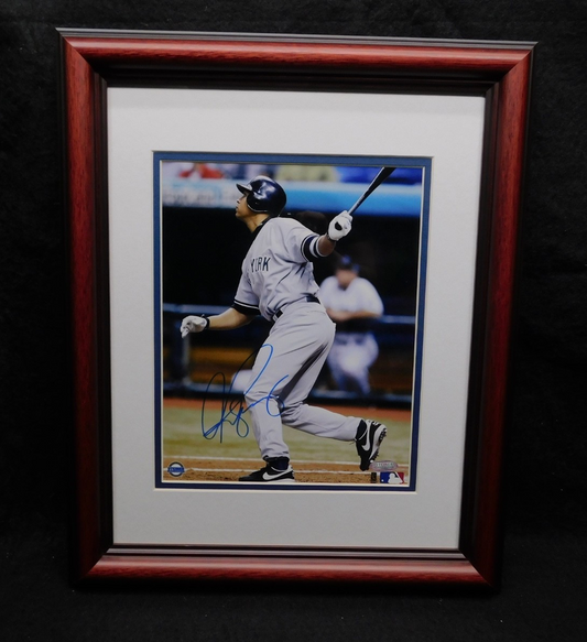 Alex Rodriguez Signed Autographed Framed 8x10 Photo Steiner COA Yankees