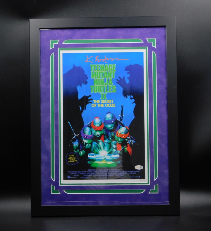 Kevin Eastman Signed Framed 11x17 Photo JSA Teenage Mutant Ninja Turtles