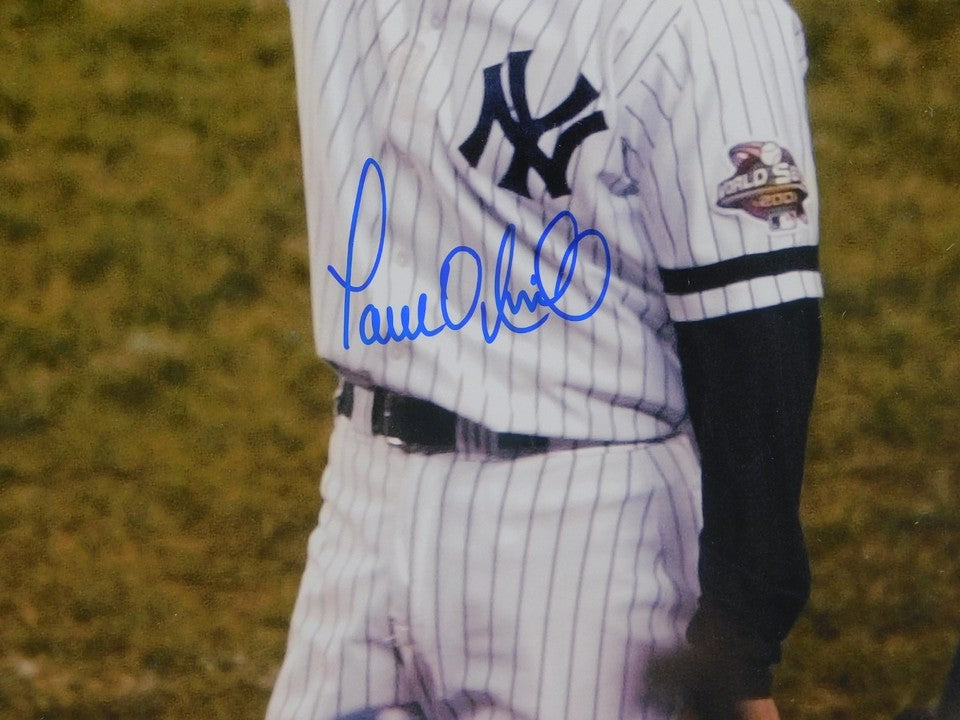 Paul O'Neil Signed Autographed Framed 8x10 Photo New York Yankees Steiner COA