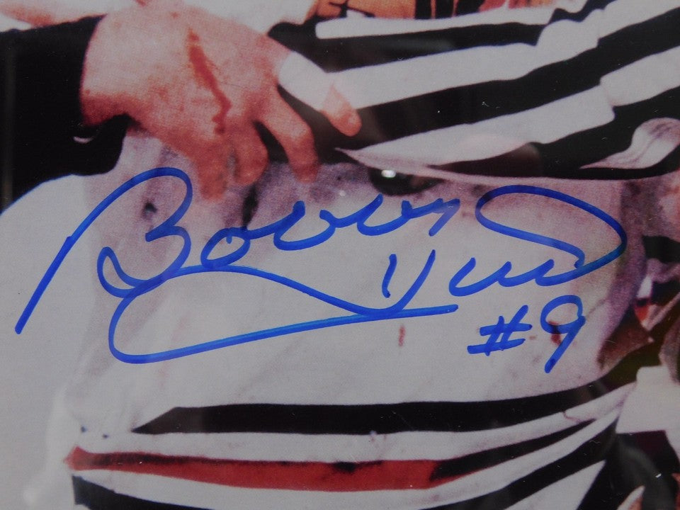 Bobby Hull Signed Autographed Framed 8x10 Photo Steiner COA Indians