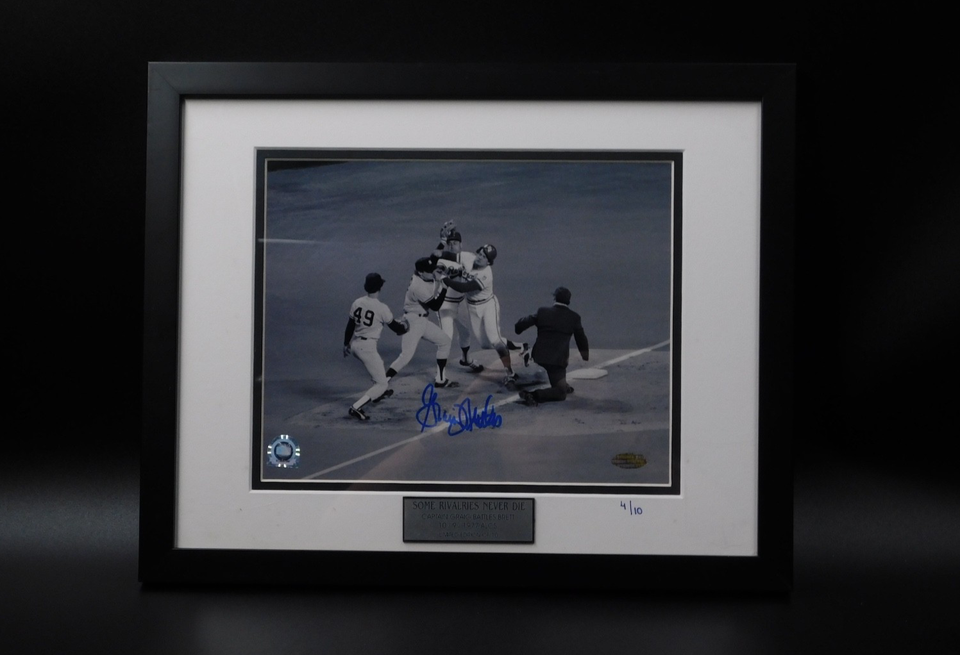 Graig Nettles Signed Autographed Framed 8x10 Photo Steiner New York Yankees