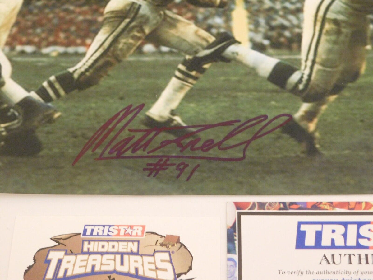 Matthew Snell Matt Snell Signed Autographed 8x10 Photo New York Jets Tristar COA Sup ...