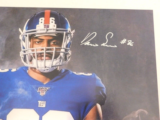 Darius Slayton Signed Autographed 11x14 Photo New York Giants JSA COA Auburn (E)