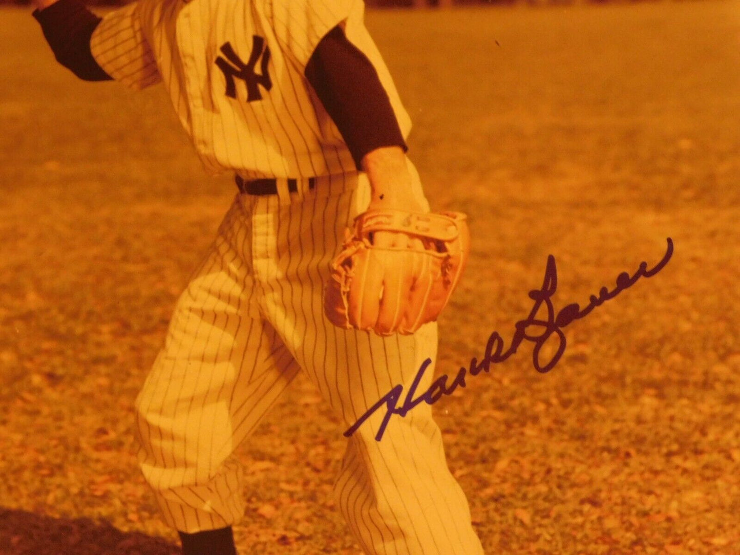 Hank Bauer Signed Autographed 8x10 Photo New York Yankees NYY JSA COA