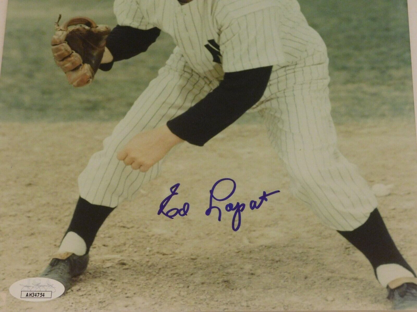 Ed Eddie Lopat Signed Autographed 8x10 Photo New York Yankees NYY JSA COA