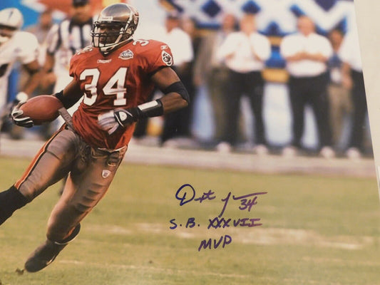 Dexter Jackson Signed Autographed 16x20 Photo Tampa Bay Buccaneers JSA COA MVP A