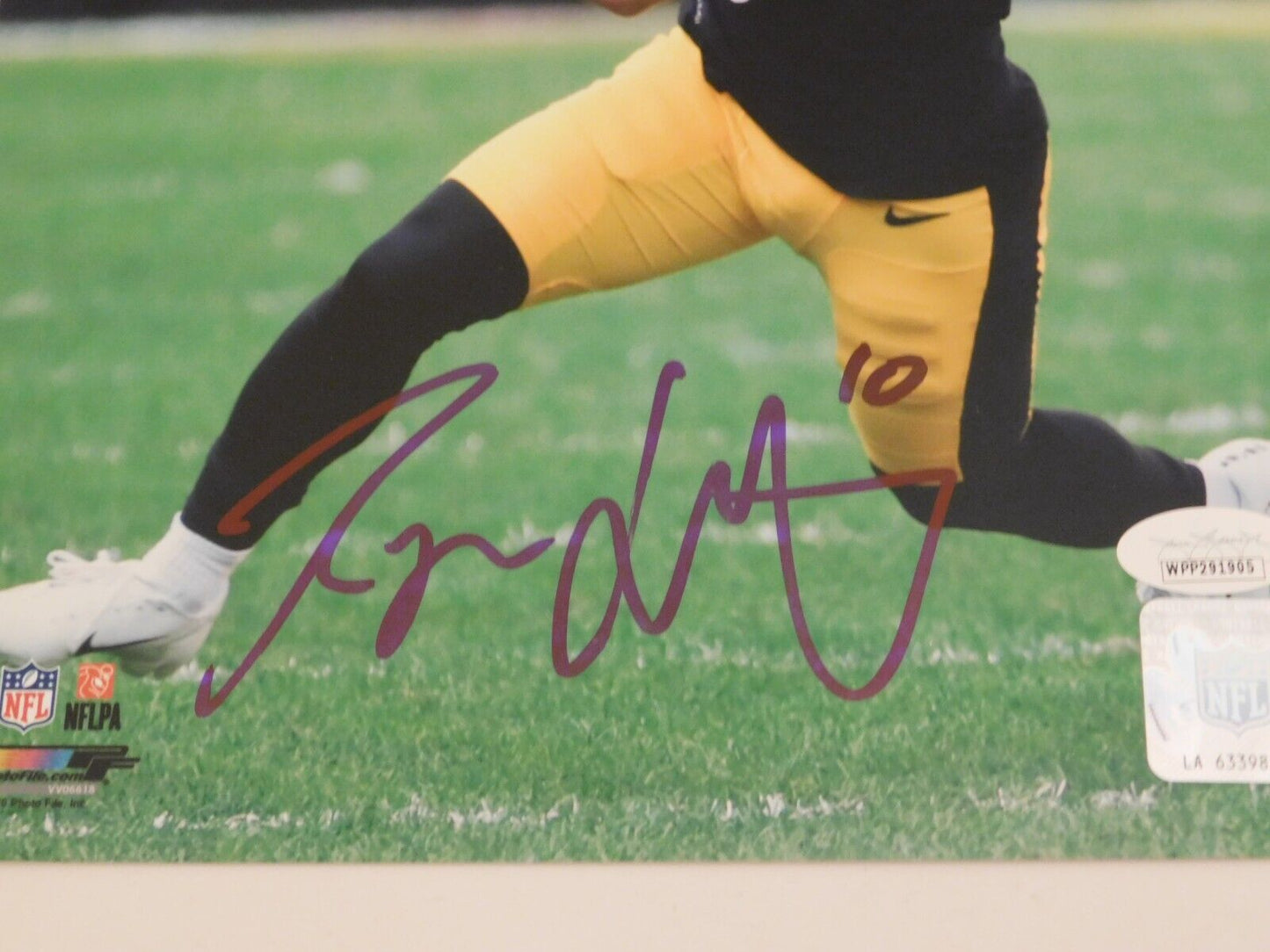 Ryan Switzer Signed Autographed 8x10 Photo Pittsburgh Steelers Tulsa JSA COA (B)