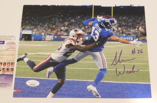 Shaun Wade Signed Autographed 8x10 Photo New England Patriots JSA COA (A)