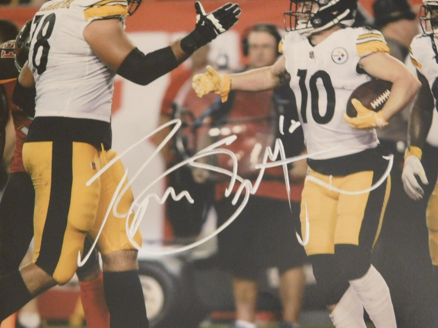 Ryan Switzer Signed Autographed 8x10 Photo Pittsburgh Steelers Tulsa JSA COA (A)