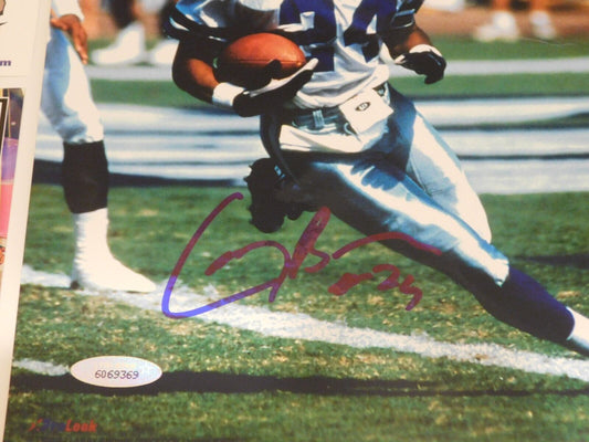 Larry Brown Signed Autographed 8x10 Photo Dallas Cowboys Tristar COA SB MVP