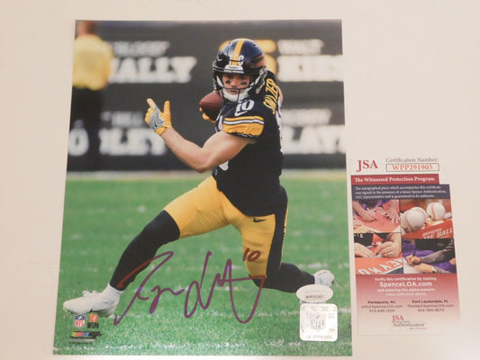 Ryan Switzer Signed Autographed 8x10 Photo Pittsburgh Steelers Tulsa JSA COA (B)